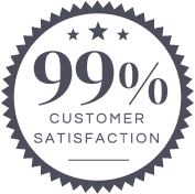 99% Customer Satisfaction
